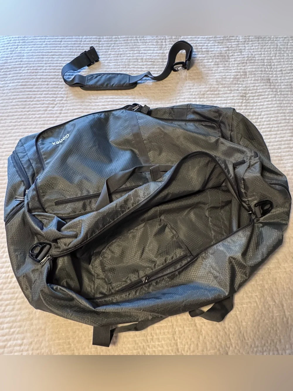 Gomez 250L Extra Large Foldable Travel Duffle Bag | Like New